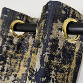 LARMEZA Curtains – Custom Jacquard Drapes with Artistic Pattern – 10 Colors